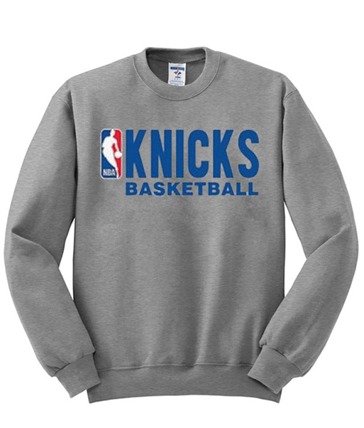 forbinde Tilskynde maske Knicks Basketball Sweatshirt