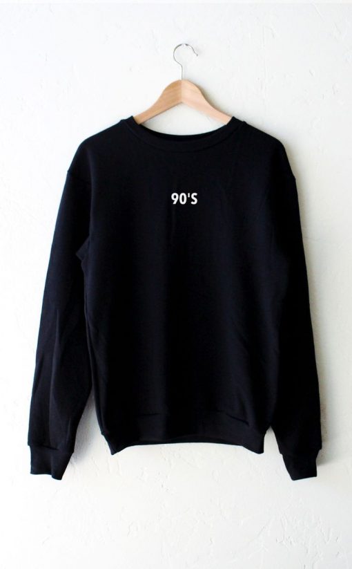 90's Black Colour Sweatshirts