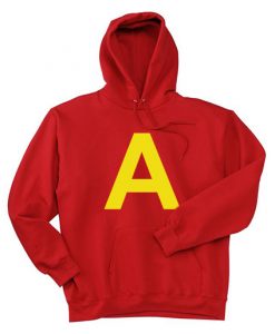 A red Hoodie