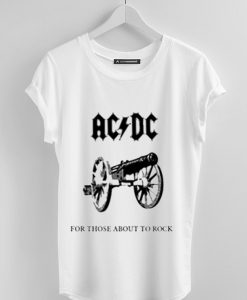 ACDC 1981 For Those About To Rock T Shirt