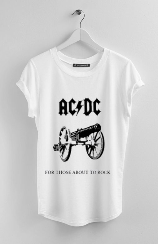 ACDC 1981 For Those About To Rock T Shirt