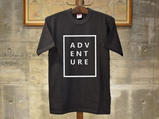 Adventure black  tshirt