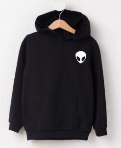 Alien Black Hoodie