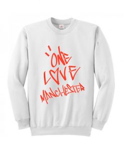 Ariana Grande One Love Manchester Sweatshirt