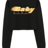 Baby Girl Cropped Sweatshirt