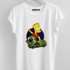 Bart Simpson Playing Skateboard T-Shirt