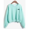 Bear Sweatshirt shoft light green