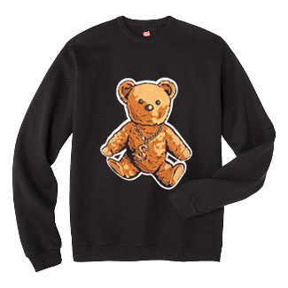 guess bear sweatshirt