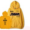 Bieber Purpose Tour Stadium Yellow Hoodie