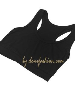 Black female Gym tank Top