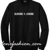 Blogging  Jogging black sweatshirts copy