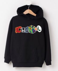 Channel Unique Logo Black hoodies