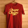 Chupa Chups Logo Red T Shirt