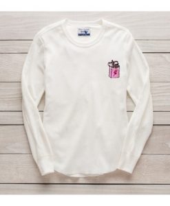 Ciggarette Rose Long Sleeve T shirts