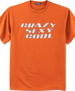 Crazy Sexy Cool Orange Colour T shirt