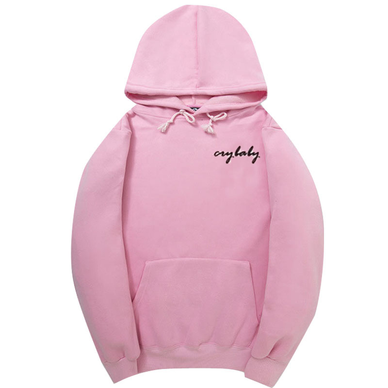 pink crybaby hoodie
