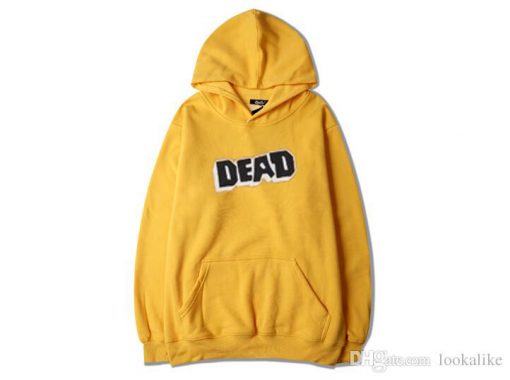 Dead Hoodie Mustard Colour