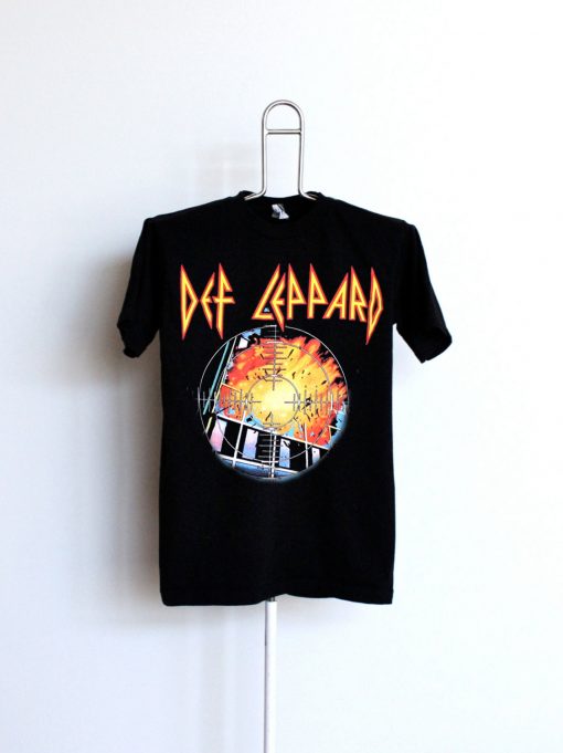 Def Leppard  Pyromania Black Tees