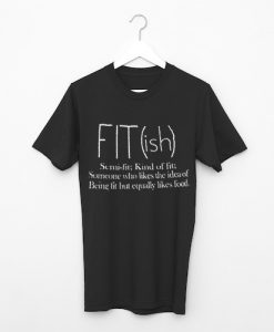 FIT ISH BLACK T-SHIRT