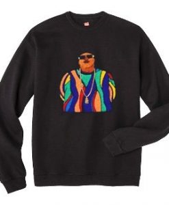 Faith Evans and Biggie Sweatshirt