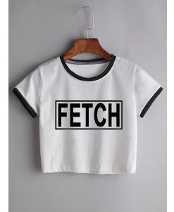 Fetch Crop Top T-Shirt