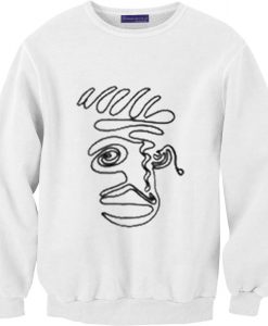 Funny White Sweatshirt