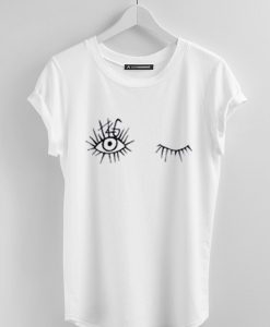 Funny Wink Eyes T Shirt