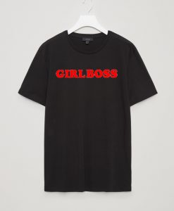 GIRL BOSS BLACK T SHIRTS