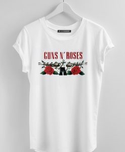 GUN N' ROSES WHITE TEES