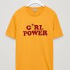 Girl Power Yellow shirts