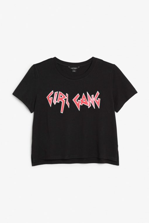 Girl gang black topT-shirt