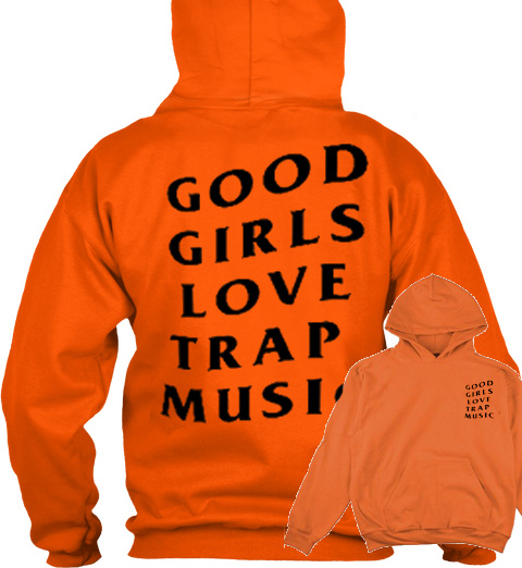 orange hoodie for girls