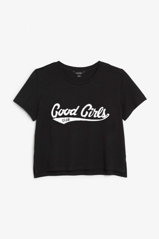 Good girls club cropped shirt