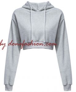 Grey Top Hoodie