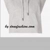 Grey croped hoodie