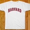 HARVARD WHITE  T SHIRTS