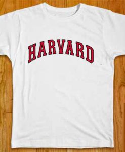 HARVARD WHITE  T SHIRTS