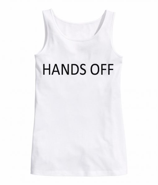 Hands Off Female Tank TOP