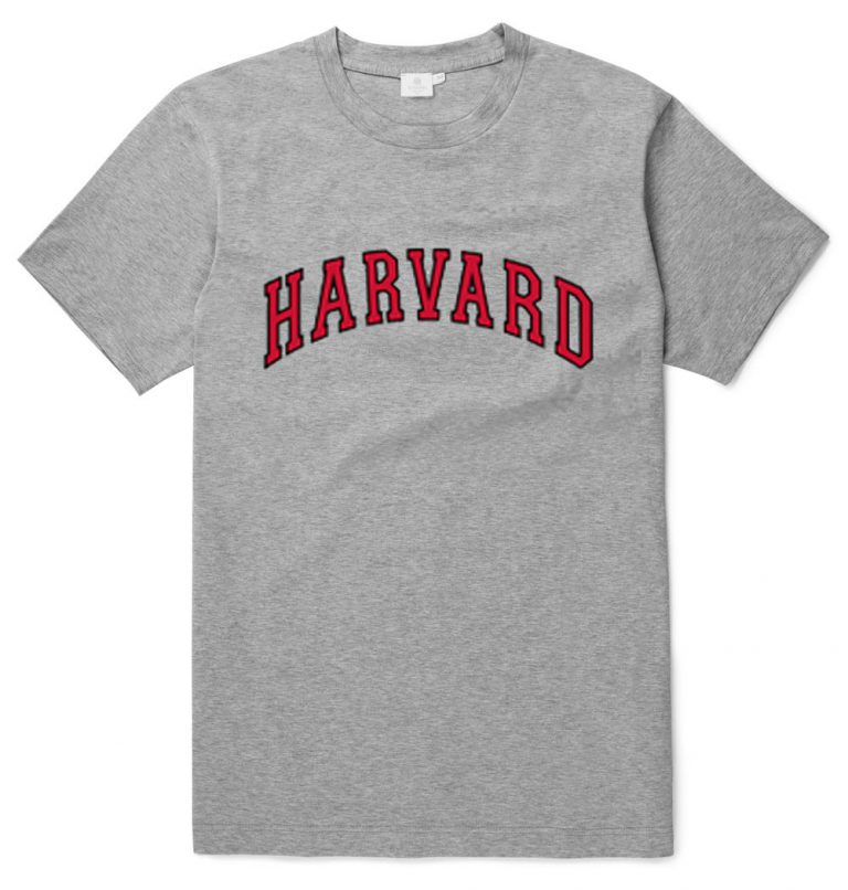 pull and bear harvard t shirt