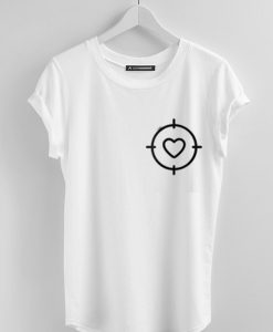 Heart Target T Shirt