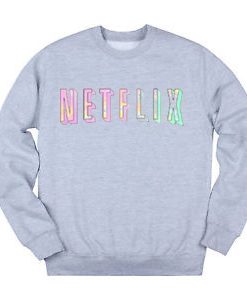 Holographic Netflix Sweatshirt