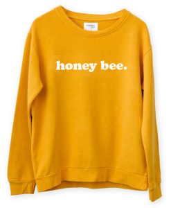 Honey Bee Sweatshirt Yellow