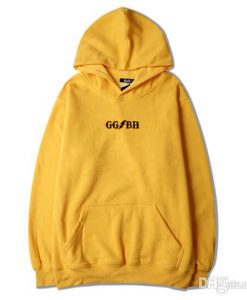 Hoodie Pullover Yellow - GGBH Adult unisex