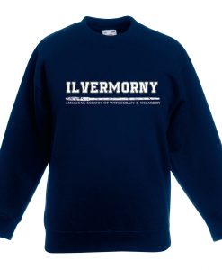 Ilvermorny American Wizard School  Blue Sweatshirts