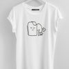 It's a ''TEA SHIRT'' - White T-SHIRT