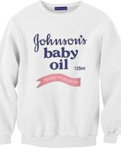 Johnson's Baby Oil Sweatshirt