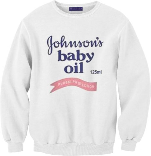 Johnson's Baby Oil Sweatshirt