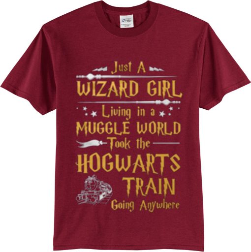 Just a Wizard Girl tshirt