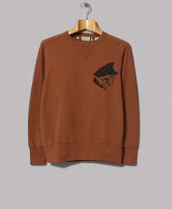 Kidd Keo Skull Brown Sweatshirt Unisex