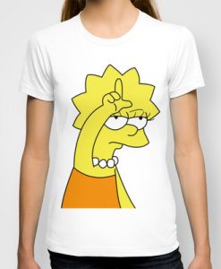 LISA SIMPSON LOSER T SHIRTS